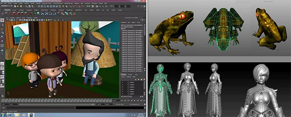 Tác phẩm tạo hình 3D của Ái Trân