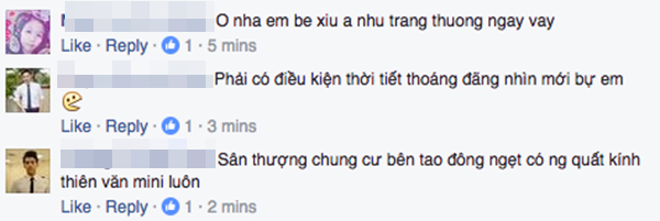 Dân mạng "tiu nghỉu" vì siêu trăng giống... trăng rằm - 4 Dân mạng bàn luận về việc Trăng to, Trăng bé