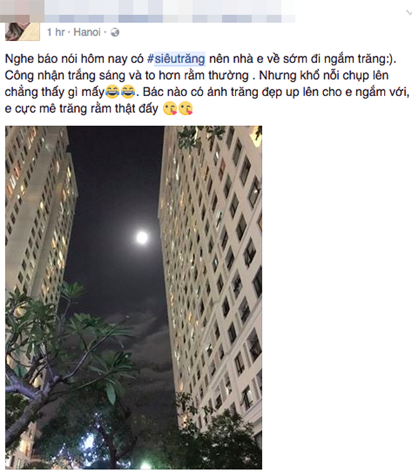 Dân mạng "tiu nghỉu" vì siêu trăng giống... trăng rằm - 10 Dân mạng "tiu nghỉu" vì siêu trăng giống... trăng rằm - 10