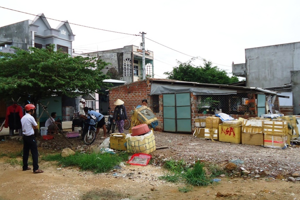 UBND huyện Tuy Phước chỉ đạo kiên quyết xử lý 2 cơ sở sơ chế thủy sản gây ô nhiễm