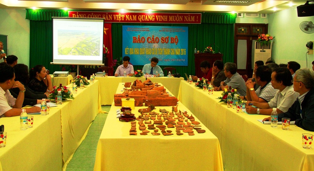 Nhiều phát hiện mới tại di tích thành Cha (thị xã An Nhơn, Bình Định)