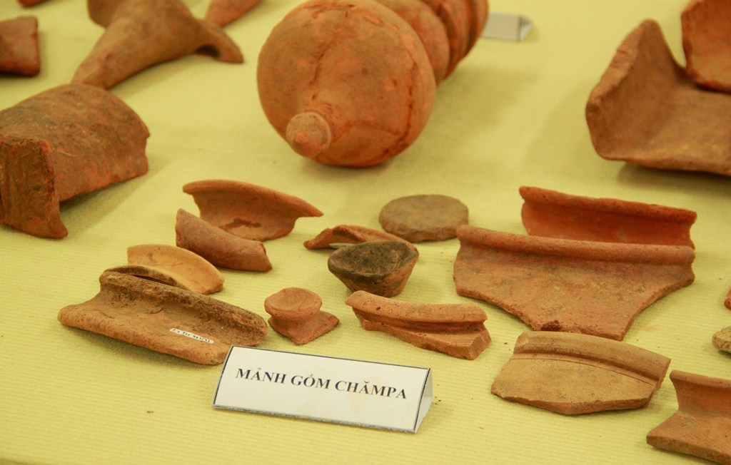 
Những mảnh gốm Champa chứng minh người Chăm đã sinh sống ở Bình Định
