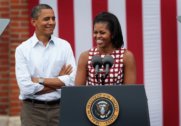 Ông Obama tiết lộ lý do đệ nhất phu nhân Mỹ không tranh cử tổng thống - 1 Tổng thống Barack Obama và Đệ nhất phu nhân Michelle Obama (Ảnh: White House)