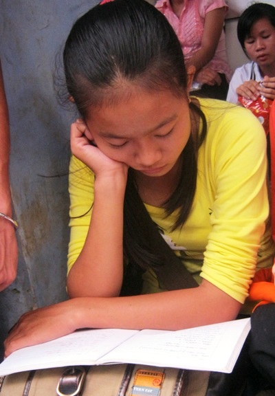 Thí sinh rạng ngời sau môn thi đầu tiên - 10