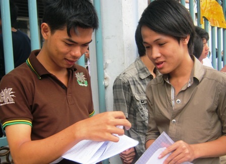 Thí sinh rạng ngời sau môn thi đầu tiên - 4