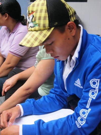 Thí sinh rạng ngời sau môn thi đầu tiên - 11