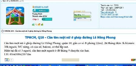 “Bạc mặt” tìm bạn ở ghép - 1 “Bạc mặt” tìm bạn ở ghép - 1