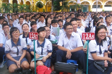 Teen thiếu tự tin vì... sợ đủ thứ - 1 Nhiều teen trường THPT Trưng Vương mặc cảm... mình xấu