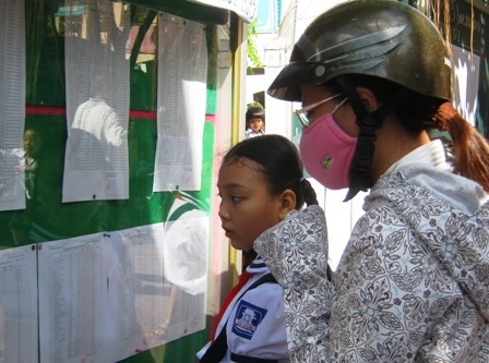 Phụ huynh choáng vì "thư mời”… đóng tiền mua ti vi - 1 Đầu năm học, nhiều khoản thu bên lề ở trường học làm PH bức xúc (Ảnh chỉ mang tính minh họa)