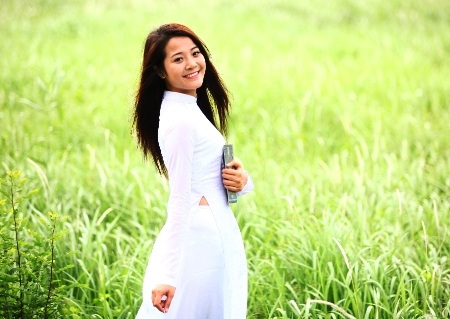 Nguyễn Kiều Diễm, sinh viên Trường Cao đẳng Văn hóa nghệ thuật TP.HCM.