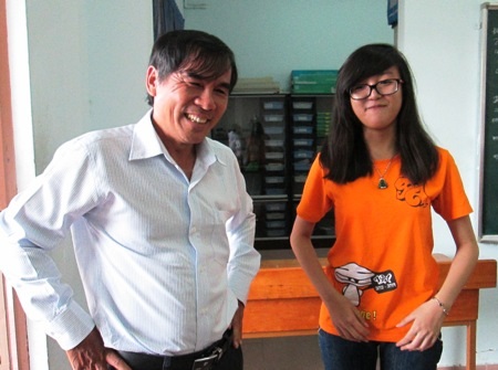 Ngày học đặc biệt là cơ hội các em thể hiện cá tính. 