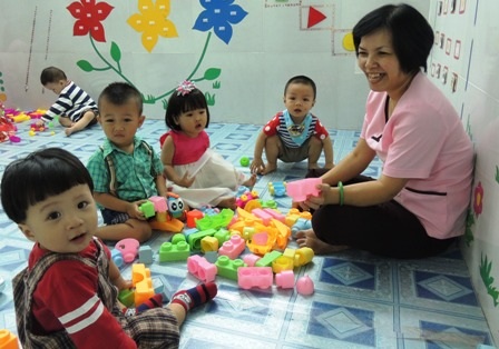 Trường mầm non ngoài công lập khó với ưu đãi thuế - 1 Trường mầm non ngoài công lập khó tiếp cận với chính sách ưu đãi thuế.