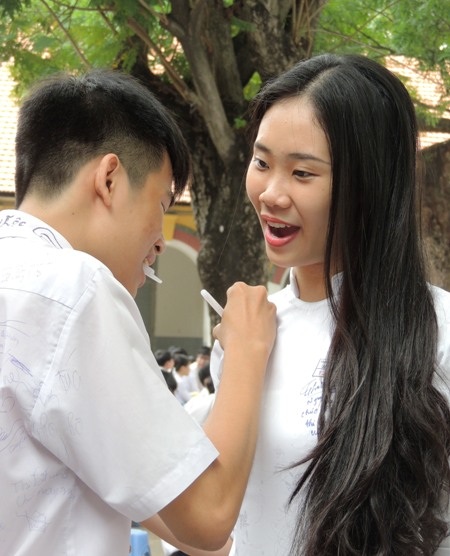 Dòng chữ có thể phai theo thời gian...