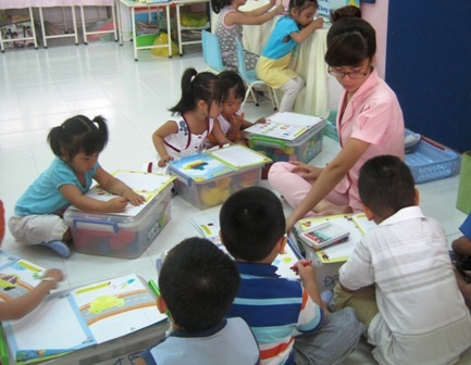 Hàng trăm tỷ đồng “kéo” giáo viên mầm non - 1 TPHCM đang thực hiện những bước đi quyết liệt, tích cực đối với bậc học mầm non.
