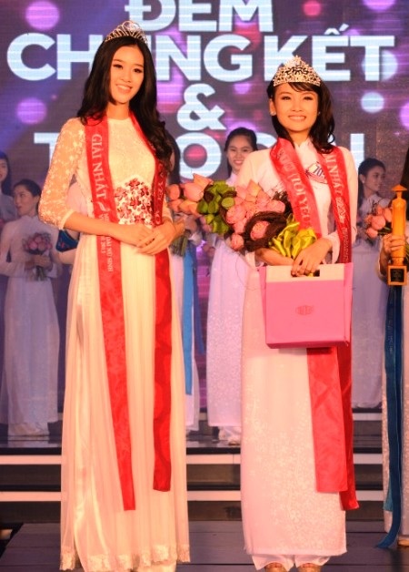 Nữ sinh Sài thành xinh đẹp đăng quang Miss áo dài 2014 - 2 Nữ sinh Sài thành đăng quang Miss áo dài 2014