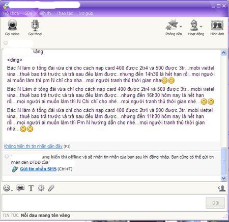 Bi hài chuyện “dính quả lừa” trên Yahoo! Messenger - 1 Bi hài chuyện “dính quả lừa” trên Yahoo! Messenger - 1
