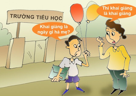 Nỗi lòng khai giảng - 1 Nỗi lòng khai giảng - 1