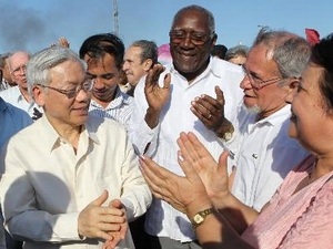 Đoàn kết với Cuba là mệnh lệnh của trái tim và khối óc