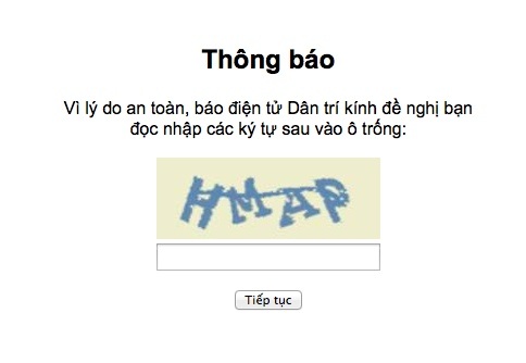 Dân trí cáo lỗi bạn đọc vì việc khó truy cập vào dantri.com.vn - 1 Dân trí cáo lỗi bạn đọc vì việc khó truy cập vào dantri.com.vn