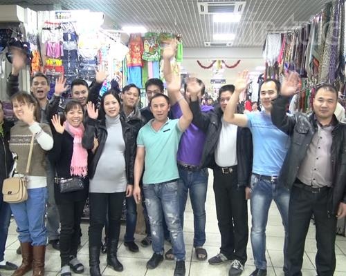 Người Việt kinh doanh tại TTTM Sodovod