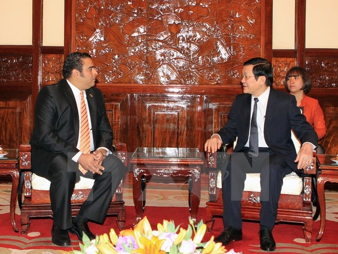 Chủ tịch nước tiếp đại sứ Hoa Kỳ, Panama, Qatar trình quốc thư