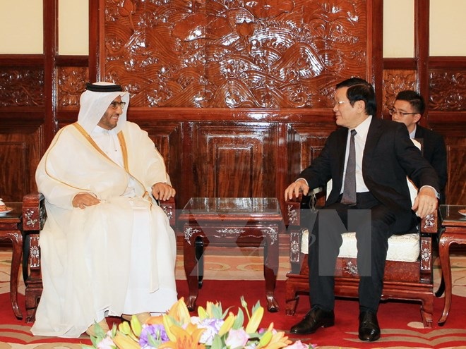 Chủ tịch nước tiếp đại sứ Hoa Kỳ, Panama, Qatar trình quốc thư