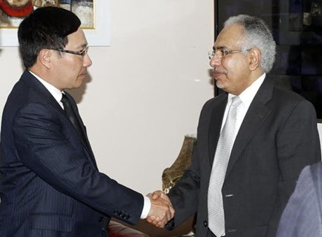 Phó Thủ tướng Phạm Bình Minh viếng Quốc vương Arab Saudi