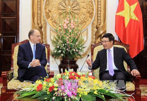 Thúc đẩy quan hệ Đối tác chiến lược Việt Nam - Italy