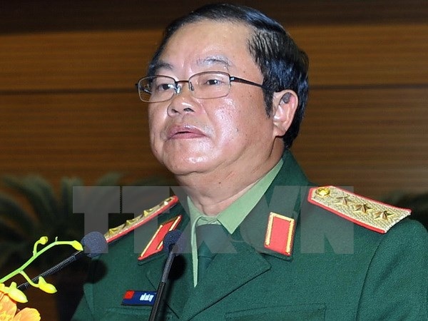 Việt Nam tham dự hội nghị Tư lệnh lực lượng Quốc phòng ASEAN - 1 Thượng tướng Đỗ Bá Tỵ. (Ảnh: Trọng Đức/TTXVN)