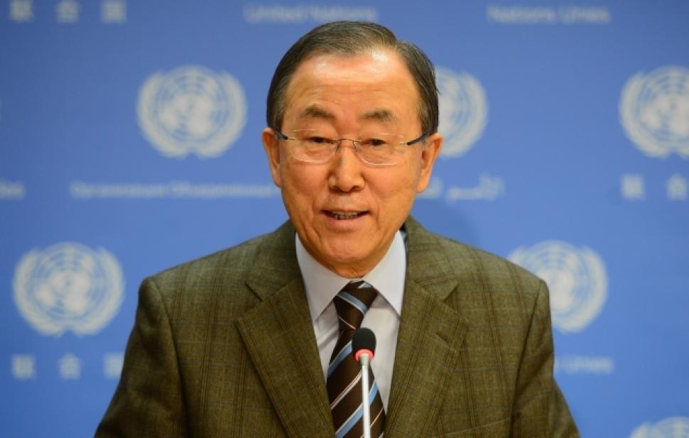 Tổng Thư ký LHQ Ban Ki-moon bắt đầu chuyến thăm Việt Nam - 1 Tổng Thư ký Liên hợp quốc Ban Ki-moon (Ảnh: AFP)