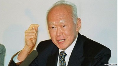 Phó Thủ tướng Phạm Bình Minh: Ông Lý Quang Diệu là người bạn lớn của VN - 1 Cố Thủ tướng Singapore Lý Quang Diệu (Ảnh: AFP)