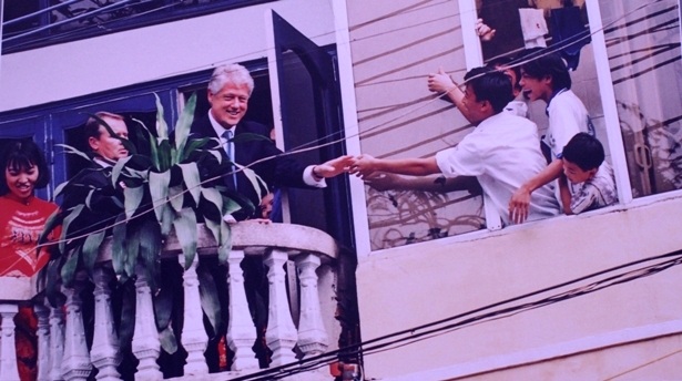 Hai người lính, Tp. Hồ Chí Minh (7/2006) (Ảnh: Huỳnh Trí Dũng)