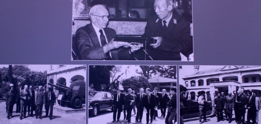 Đại tướng Mỹ John Vessey thăm Việt Nam (1993) (Ảnh: Nguyễn Anh Tuấn)