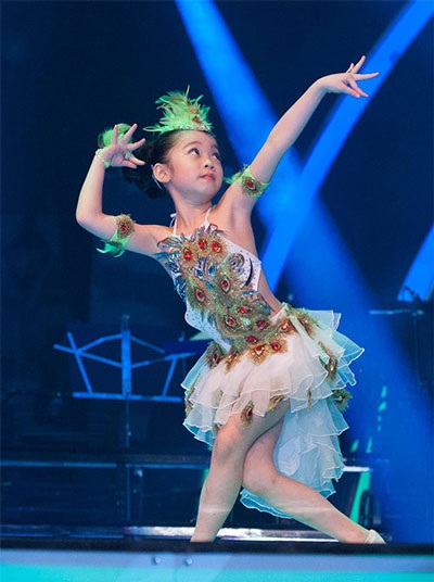 Nhiều nghệ sĩ thi “Khiêu vũ Thể thao thanh thiếu niên thủ đô 2014” - 3 Bảo Ngọc - người từng đoạt giải Quán quân Vietnam’s Got
Talent mùa đầu tiên