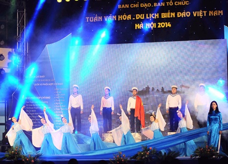 Khai mạc Tuần văn hóa - du lịch biển đảo Việt Nam - 1 Hình ảnh tại Lễ văn hóa- du lịch biển đảo Việt Nam tối 21/11