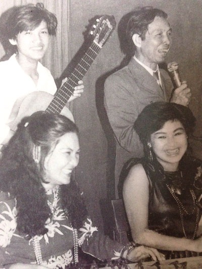 Gia đình hạnh phúc của vợ chồng nhạc sĩ Thuận Yến- Thanh Hương (Ảnh NS cung cấp)