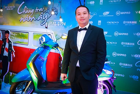 Sơn Tùng, Phạm Quỳnh Anh nổi bật tại buổi ra mắt phim “Chàng trai năm ấy” - 2 Đạo diễn Quang Huy phấn khởi trong ngày ra mắt phim
