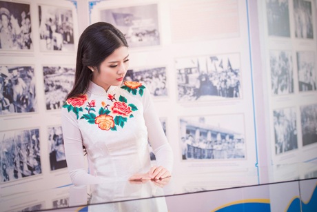 Hoa hậu Ngọc Hân, Thu Thảo khoe nhan sắc lộng lẫy - 4 Hà Thanh