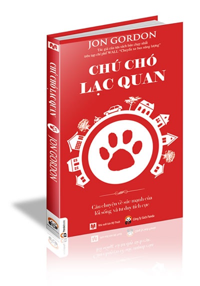 “Chú chó lạc quan” - 1 Bìa cuốn sách Chú chó lạc quan