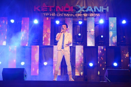 Bảo Thy, Chí Thiện cháy hết mình trong chương trình “Kết Nối Xanh” - 2 Ca sĩ Chí Thiện