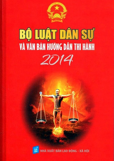Đình chỉ hoạt động công ty in hình Công Lý phản cảm trên bìa sách luật - 1 Bìa cuốn sách luật hinh hình diễn viên Công Lý phản cảm