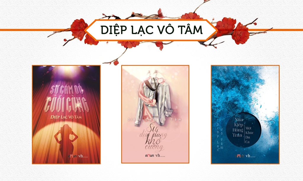 3 cuốn sách chuẩn bị ra mắt tại Việt Nam của Diệp Lạc Vô Tâm