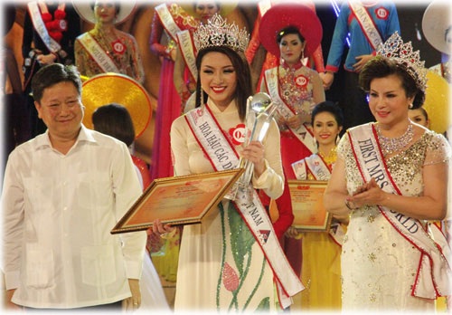 Xử phạt thí sinh vu khống cuộc thi Hoa hậu dân tộc 2013 - 1 Người đẹp Ngọc Anh đăng quang cuộc thi Hoa hậu các dân tộc Việt Nam 2013