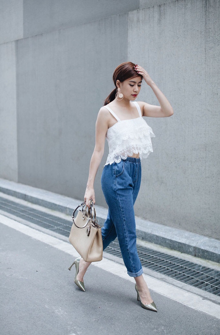 Hoàng Thùy Linh quyến rũ với thời trang mùa hè - 6 Hà Thanh
