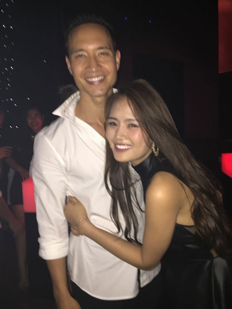 Cô sánh đôi cùng bạn trai của Trương Ngọc Ánh - nam diễn viên Kim Lý.