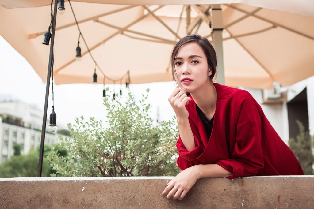 Vũ Ngọc Anh đẹp lôi cuốn với thời trang đường phố - 12 Hà Thanh