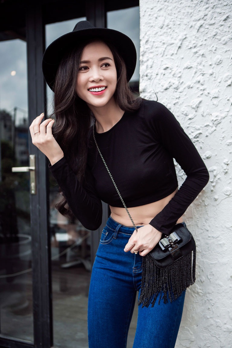 Vũ Ngọc Anh đẹp lôi cuốn với thời trang đường phố - 6 Hà Thanh