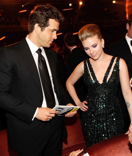 Cặp đôi diễn viên Scarlett Johansson và Ryan Reynolds 