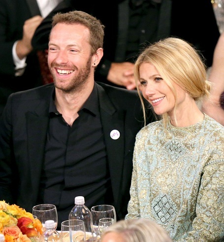 Nữ diễn viên Gwyneth Paltrow và nam ca sĩ Chris Martin 