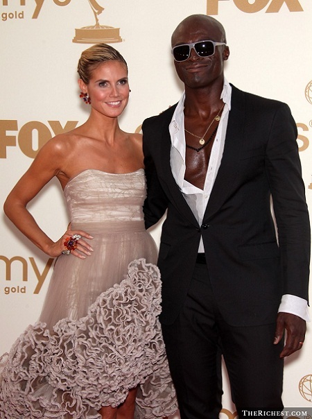 Người mẫu Heidi Klum và nam ca sĩ Seal 